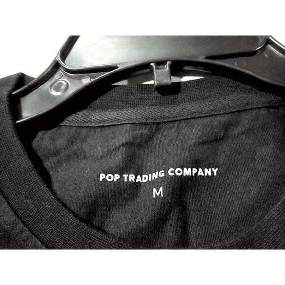 Mens Medium T-Shirt Safe Trip by Pop Trading Company Graphic T Safe-Trip Black - Picture 5 of 9